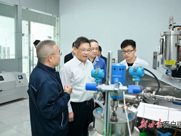 任振鹤在白银市调研